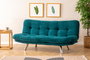 Atelier Del Sofa Misa Small Sofabed - Verde Petróleo
